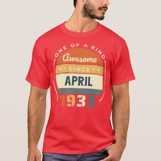 1933年4月 Tシャツ