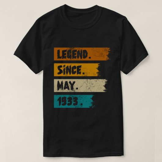 1933年5月以来の伝説 Tシャツ (デザイン正面)