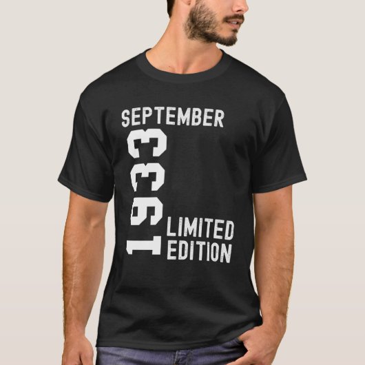 1933年9月ハッピーバースデーパーティー Tシャツ (正面)