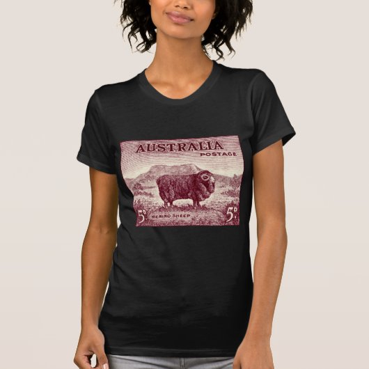 1934オーストラリアメリノヒツジ Tシャツ (正面)