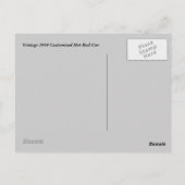 1934カスタマイズクーペ改造 ポストカード (裏面)