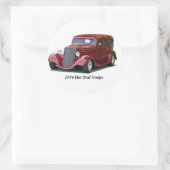 1934カスタマイズクーペ改造 ラウンドシール (バッグ)