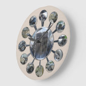 1934カブリオレホップモバイル丸時計 ラージ壁時計 (傾斜)