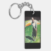 1934ゴルフプリント キーホルダー (正面左)