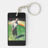 1934ゴルフプリント キーホルダー (裏面)