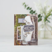 1934シトロエントラクションアヴァンントクラシック車ジグソープズ ポストカード (スタンド正面)