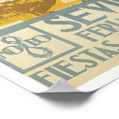 1934フェリアデセビラヴィンテージポスター ポスター (角)