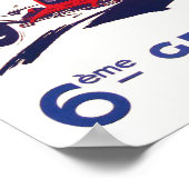 1934モナコグランプリヴィンテージレーシングポスター ポスター (角)