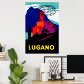 1934ルガノフィルテリックのポスター ポスター (ホームオフィス)