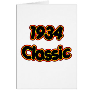 1934年のクラシック