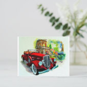 1934年のピアースの矢 ポストカード (スタンド正面)