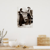 1934年のボニーとクライドのまわりにの試合 ポスター (キッチン)