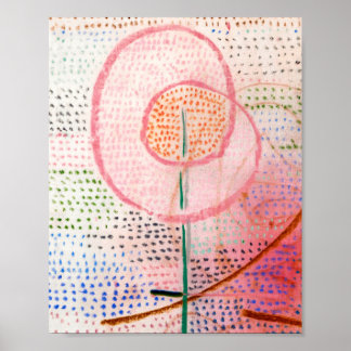 1934年の絵画開花Paul Klee ポスター