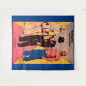 1934年ザルコフ・フラッシュ・ゴードン漫画 タペストリー (正面(横))