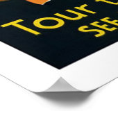 1934年シカゴ世界博覧会ヴィンテージ旅行ポスター ポスター (角)