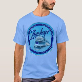 1934年ゼファー旅客列車 Tシャツ