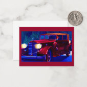 1934年パッカード自動車 ノートカード (正面/裏面インサイチュ)