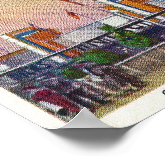 1934年世界博覧会 ポスター (角)