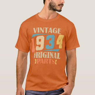 1934年生まれ 誕生日プレゼント 90歳 誕生 Tシャツ