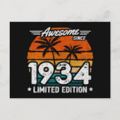 1934年限定 レトロ 最高 1934年から最高 ポストカード (正面)