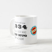 1934誕生日何の頬 コーヒーマグカップ (正面左)