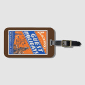 1934 BLACKPOOL UKポスタースタンプKITSCH クール ラゲッジタグ (正面横)