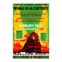 1934 Chicago Worlds Fair by Train
