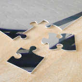 1934 Riley 9 Lynx Tourer at Wells Cathedral ジグソーパズル (側面)