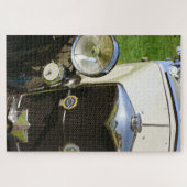 1934 Riley 9 Lynx Tourer at Wells Cathedral ジグソーパズル (横)