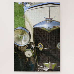 1934 Riley 9 Lynx Tourer at Wells Cathedral ジグソーパズル