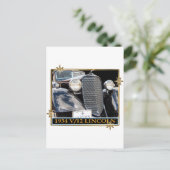 1934 V-12リンカーン ポストカード (スタンド正面)