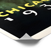 1934 World's Fair - Chicago Century of Progress ポスター (角)