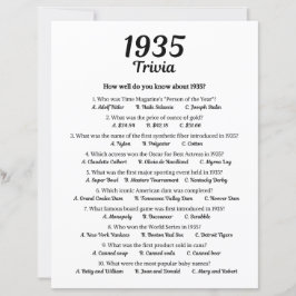 1935トリビアゲーム