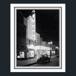 1935ラヴォーグ劇場 ポスター<br><div class="desc">ロサンゼルス-1935 Vogue Theaterの素敵な懐かしい作品 – アールデコマーキーを完備。16x20を示す。他のサイズで利用可能。</div>