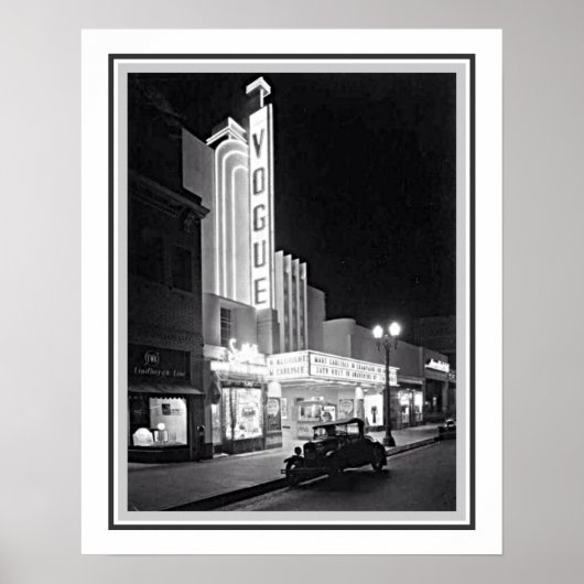 1935ラヴォーグ劇場 ポスター (正面)