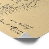 1935ヴィンテージカイロプラクティック表特許芸術プリント ポスター (角)