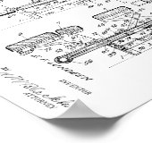 1935ヴィンテージカイロプラクティック表特許芸術プリント ポスター (角)