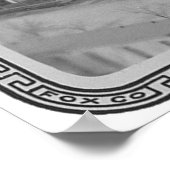 1935年にカンザス州に接近する時の塵の嵐 ポスター (角)