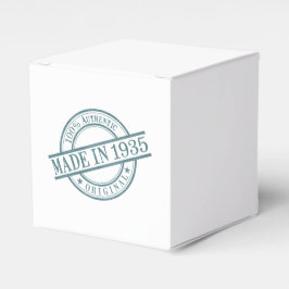 1935年に作成された切手スタイルロゴパーティー フェイバーボックス