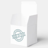 1935年に作成された切手スタイルロゴパーティー フェイバーボックス (オープン)