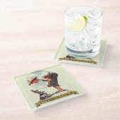 1935年の少年の春のバニー ガラスコースター (アングル)