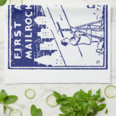 1935年アメリカンロケットメール キッチンタオル (折り畳み)