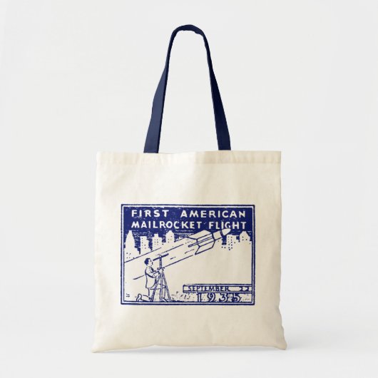 1935年アメリカンロケットメール トートバッグ (正面)