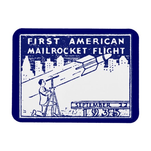 1935年アメリカンロケットメール マグネット (横)