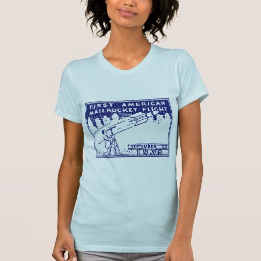 1935年アメリカンロケットメール Tシャツ (正面)