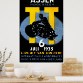 1935年国際的二輪車競走 ポスター (キッチン)