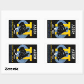 1935年国際的二輪車競走 長方形シール (シート)