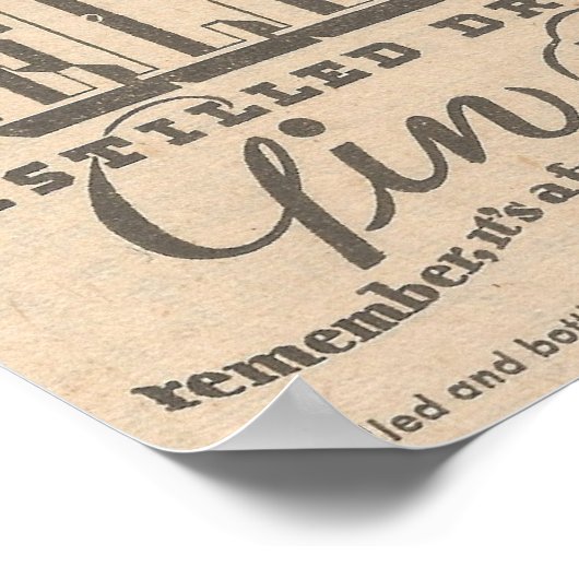 1935年3月23日Ad Dixie Belle Gin ポスター (角)