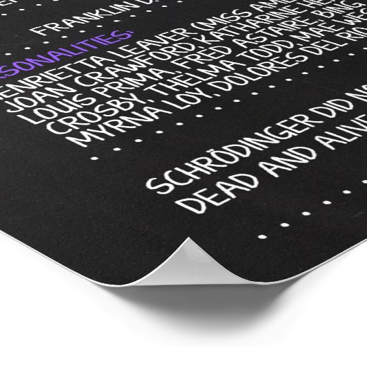 1935生まれ年85歳の誕生日パーティーに男性がサイン ポスター (角)