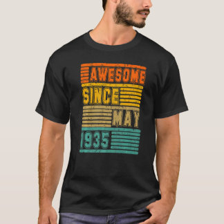 1935素晴らし年5月ヴィンテージ87人目の男女 Tシャツ